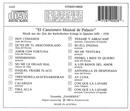 Vista 2 de Music from the Time of Catholic Kings of Spain