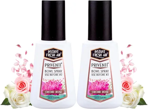 Vista 21 de Priventi - Spray para inodoro y baño eliminador de olores para hombres, hasta 120 usos, eliminación de olores de tamaño de viaje para #2 - Para