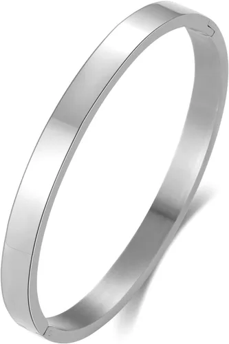 Vista 6 de PDWZNBA Pulseras de amistad de amor chapadas en oro de 18 quilates, brazalete de acero inoxidable de moda, regalo de joyería para mujer Cgold