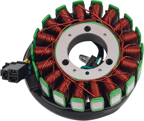 Vista 2 de Road Passion Repuesto de bobina de estator para Suzuki SV650 2003-2012/SV650S 2003-2007/SV650 ABS 2007-2012/DL650 V-Strom 2004-2016/DL650 (ABS)