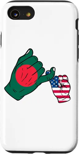 Vista 13 de iPhone 15 Parent and child Bangladesh USA family Case