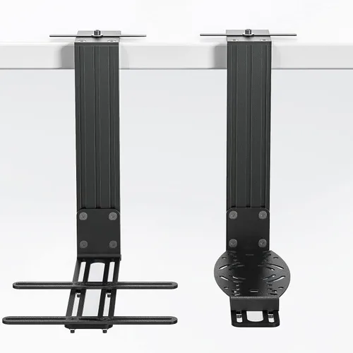 Vista 3 de Desk Mount for The Flight Sim Game Joystick Hotas Throttle Systems Flight Simulator Desk Mount Compatible with ThrustmasterLogitechTCA Officer