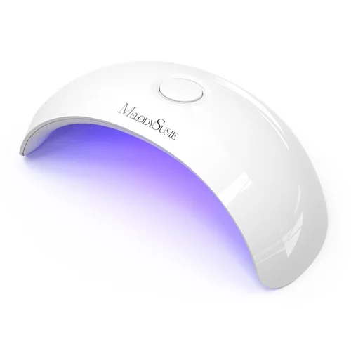 Vista 7 de MelodySusie Lámpara de uñas LED UV de bolsillo con diseño ultraligero, luz UV P-ART04 cura todos los geles suaves en casa, especialmente uñas