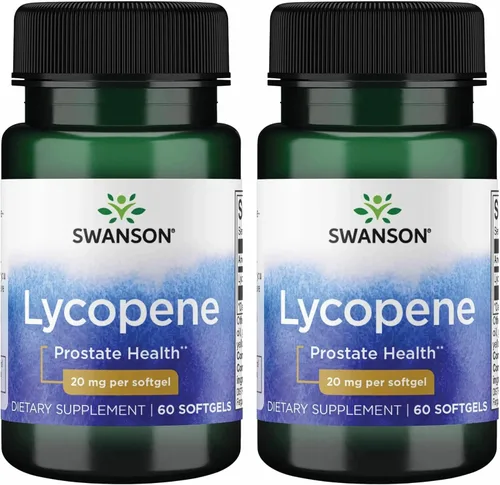 Vista 9 de Swanson Suplemento de salud natural de licopeno para hombres que promueve la salud de la próstata y el corazón, apoya la presión arterial dentro