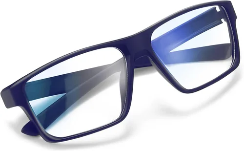 Vista 16 de Gaoye Titan Gaming Glasses, Blue Light Blocking, Night Driving Glasses for Men, Computer Protection, Gift for Gamers Negro