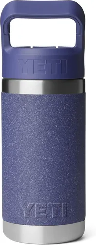Vista 130 de YETI Rambler Jr. - Botella de 12 onzas para niños, con tapa con pajilla