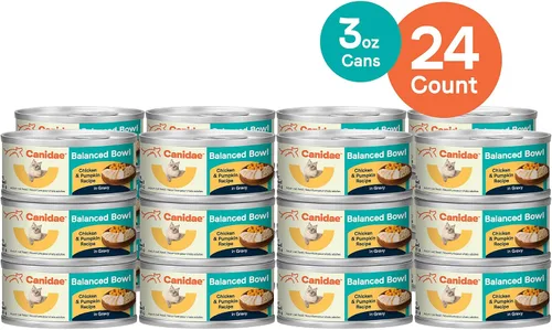 Vista 7 de CANIDAE Balanced Bowl - Alimento húmedo para gatos, pollo y calabaza, 3