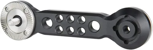 Vista 5 de NICEYRIG Brazo de extensión de roseta para ARRI estándar M6 montaje de rosca aplicable para el sistema de soporte de plataforma de hombro pesado
