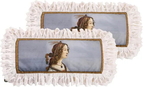 Vista 57 de patdrea Funda de almohada de terciopelo francés de diseño, 18 x 18 pulgadas Aviario