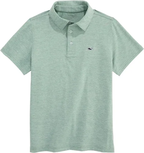 Vista 11 de vineyard vines Polo St. Jean Stripe Sankaty para niño (bebé/niños pequeños/niños grandes)