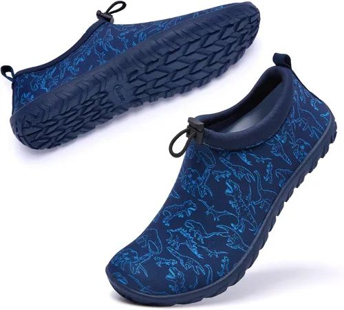 Vista 2 de Racqua Zapatos de agua para niños y niñas, zapatos de natación de secado rápido, ligeros, para playa, piscina, natación (niños pequeñosgrandes)