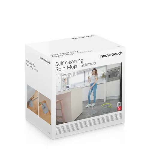 Vista 14 de Mopa Giratoria con Autolimpieza y Cubo Separador Selimop InnovaGoods