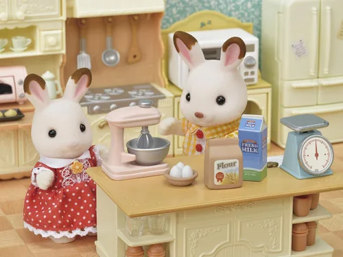 Vista 7 de Época (EPOCH) Sylvanian Families Muebles para Cocina de Isla