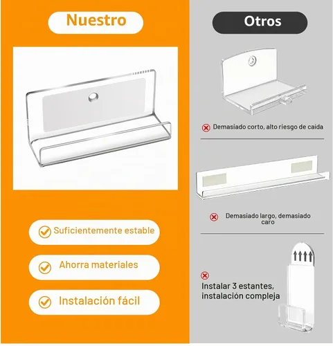 Vista 6 de Kalami Paquete de 6 soportes para discos de vinilo autoadhesivos