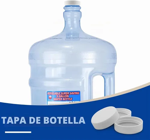 Vista 5 de Bonsicoky 3 tapas para botellas de agua de 2.087 in, tapas de jarra de agua con rosca superior para jarras de 3 o 5 galones