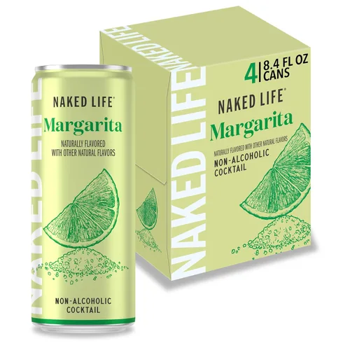 Vista 10 de Naked Life Bebidas sin alcohol, Classic G&T - Licores sin alcohol bajos en calorías con cero azúcar - Latas de 8.4 onzas líquidas, paquete de 4