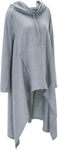 Vista 5 de Xuan2Xuan3 sudadera holgada, con bolsillos canguro, abrigo de vestir para mujer.