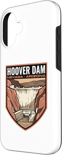 Vista 2 de Hoover Dam Nevada Arizona Case for iPhone 16
