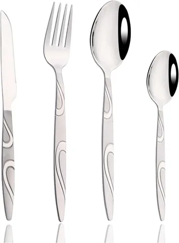 Vista 9 de JASHII Paquete de 6 mini cucharaditas de acero inoxidable para café, azúcar, postre, pastel, helado, sopa de capuchino, antepasto de 6.2 pulgadas