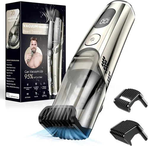 Vista 9 de Afeitadoras eléctricas para hombres, cabezales flotantes 3D y Negro