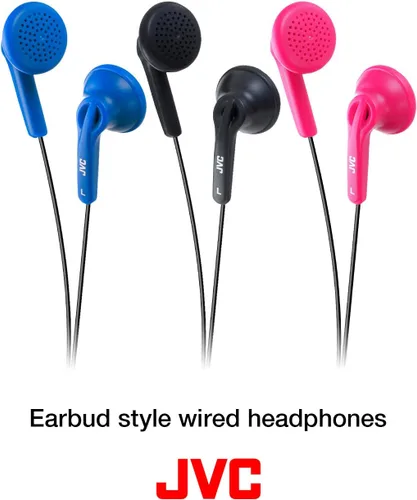 Vista 2 de JVC HAF12B - Auriculares para auriculares, color negro
