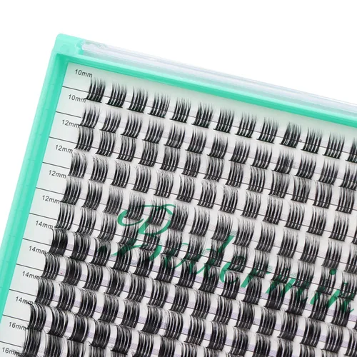 Vista 12 de Bodermincer 4 piezas Pinzas de Clúster de Pestañas para Injerto de Extensiones de Pestañas Postizas (4 piezas de Pinzas)