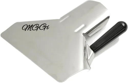 Vista 8 de Acero inoxidable Frita Bagger Scoop Chip Palomitas Bagger Ice Candy Snacks Postres Scooper, Mango derecho