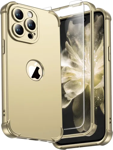 Vista 86 de ORETECH Funda para iPhone 11, con [2 protectores de pantalla de vidrio templado] [prueba de caídas de grado militar de 10 pies]