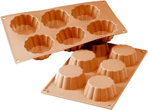 Vista 5 de Silikomart Molde de silicona colección clásica, Brioche, Mini