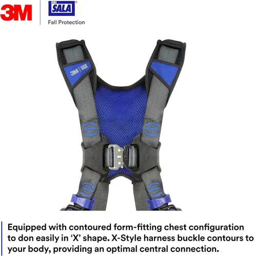 Vista 3 de 3M Unisex Dbi-sala 3m Exofit X300 X-style Positioning Construction Safety Harness
