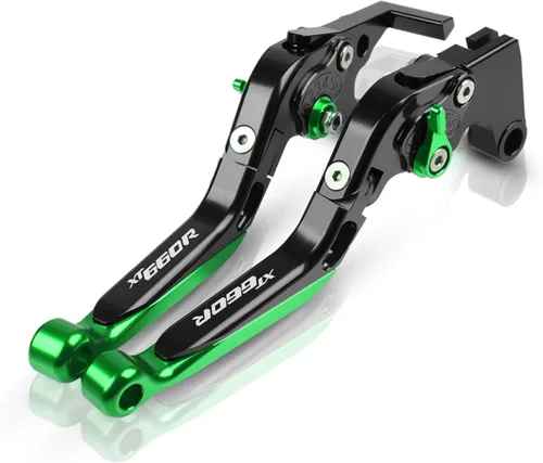 Vista 12 de Palanca de embrague de freno ajustable extensible para motocicleta Yamaha XT660R XT660 R 2014 2015 2016 2004-2017