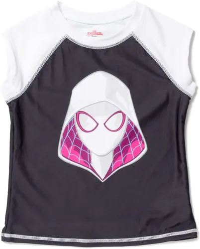 Vista 2 de Marvel Spider-Man Spider-Gwen Ghost Spider Girls - Protector de erupción y parte inferior de bikini para niños pequeños a niños pequeños