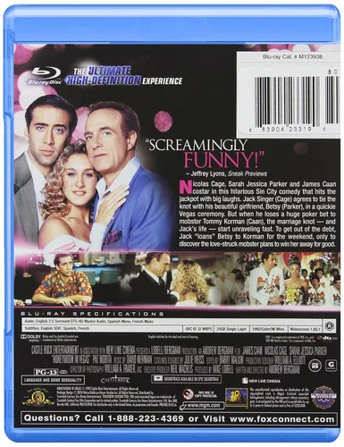 Vista 2 de Honeymoon in Vegas Blu-ray