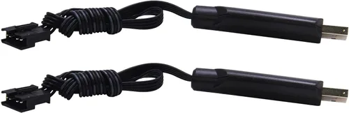 Vista 8 de Blomiky - Paquete de 2 baterías recargables de iones de litio de 7.4 V 1200 mAh con enchufe SM-5P y cable USB para alguna versión TX123 RC Boat