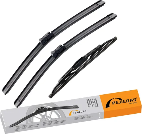 Vista 23 de 3 limpiaparabrisas OEM, limpiaparabrisas de repuesto para Jeep Wrangler 2007-2017