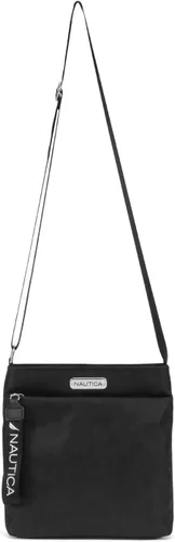 Vista 5 de Nautica Diver - Bolso bandolera pequeño de nailon para mujer con correa ajustable para el hombro