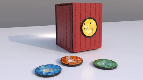 Vista 3 de Ultra PRO - Pokemon Kanto Alcove Click Deck Box
