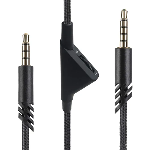 Vista 8 de Cable de repuesto para Astro A40TR con función de silencio en línea, cable de audio para juegos con función de silencio compatible con auriculares