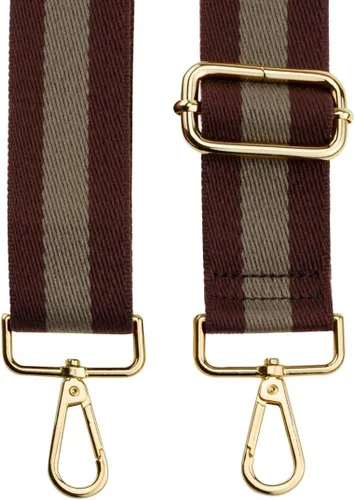 Vista 4 de Allzedream - Correa cruzada de algodón suave y ajustable para bolso, Broche