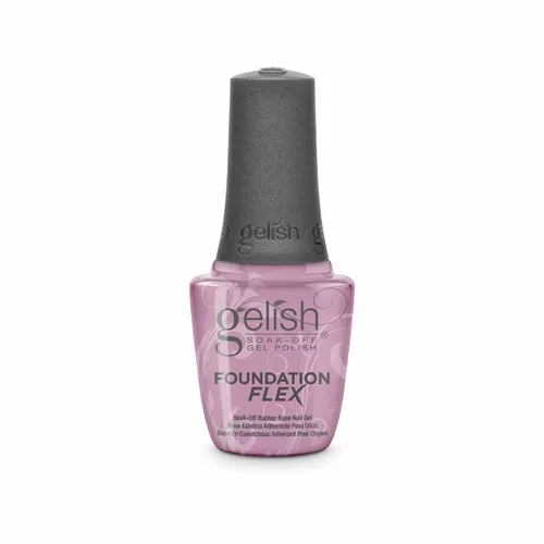 Vista 6 de Gelish Foundation Flex – Capa base flexible para uñas, relleno de estrías y protección perfecta, kit de esmalte de uñas de gel de base de goma