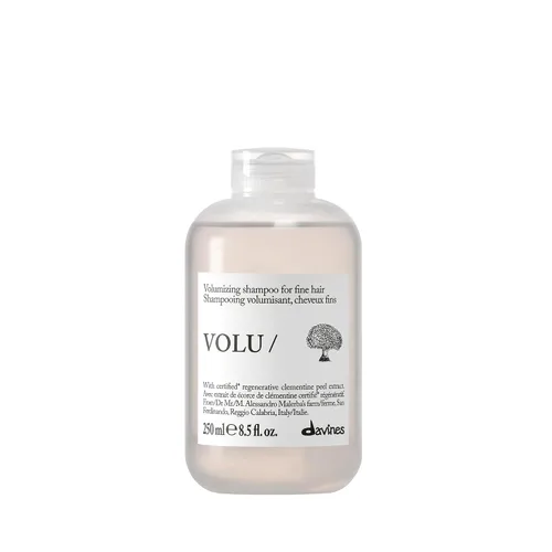 Vista 11 de Davines VOLU/Shampoo, Volumizing Cleanser for Fine or Limp Hair - Gentle Root Lifting Formula for Lasting Body & Lightness - Turnip Root Extract