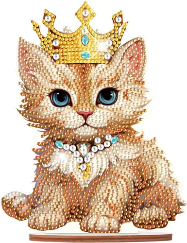 Vista 12 de Kits de adornos de escritorio de pintura de diamante para adultos, ángel mamá, sosteniendo bebé, arte de diamante por números, decoraciones