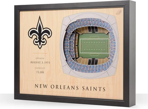 Vista 12 de YouTheFan NFL Arte de Pared StadiumView de 25 Capas