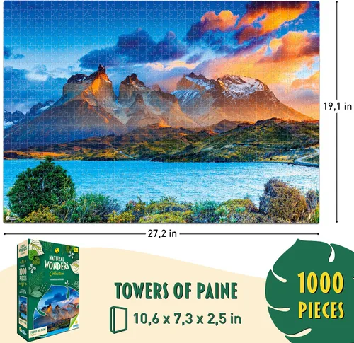 Vista 7 de RONDA Natural Wonders - Rompecabezas de 1000 piezas de 1000 piezas, un desafiante "Viaje" a través de destinos icónicos, perfecto para expertos