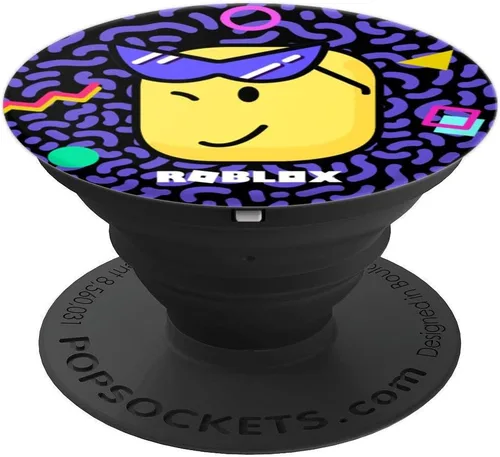 Vista 4 de Rad Blox PopSockets - Soporte para teléfonos y tabletas, Negro