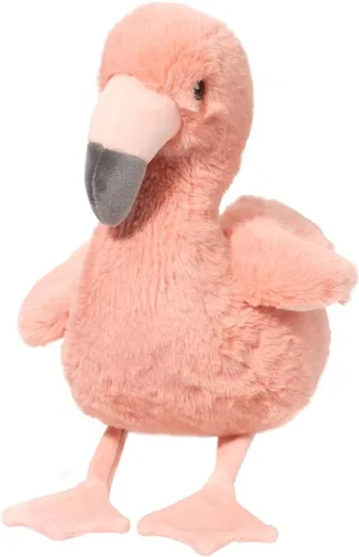 Vista 2 de Douglas Leggie - Animal de peluche suave de flamenco, bonito juguete de peluche suave de 9 pulgadas, apto para niños, pájaro de peluche de flamenco