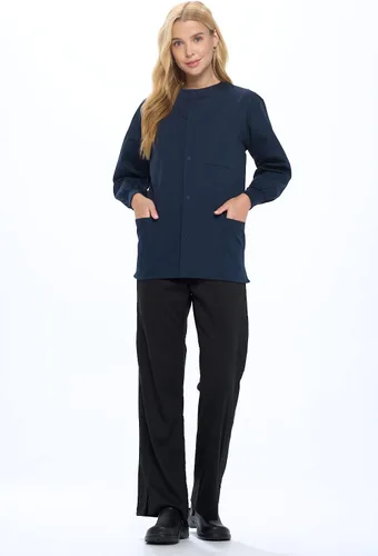 Vista 4 de Natural Uniforms Warm Up Scrub Jacket