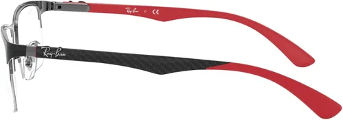 Vista 4 de Ray-Ban RX8411 - Marcos rectangulares de metal para anteojos