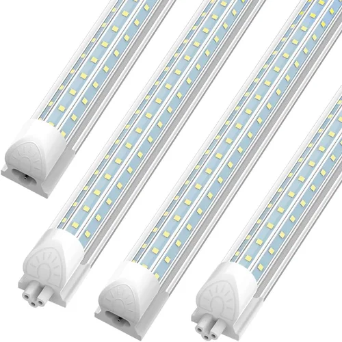 Vista 9 de SHOPLED Luz LED para tienda de 4 pies, 50 W 5000 K luz blanca diurna 8 pies 6000 K