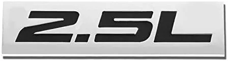 Vista 79 de 1.5L Negro/Cromo Aleación de Aluminio Auto Maletero Puerta Guardabarros Parachoques Insignia Calcomanía Emblema Cinta Adhesiva Pegatina